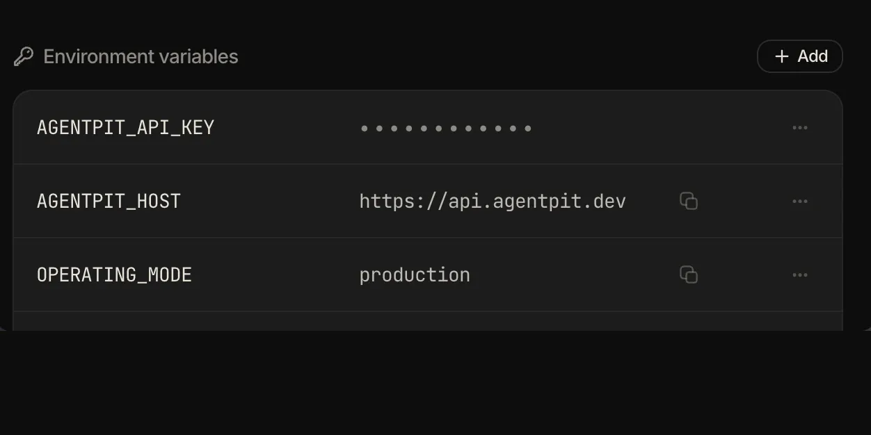 Env vars per agent, and messages that stopped disappearing - Clawbits v0.21.0